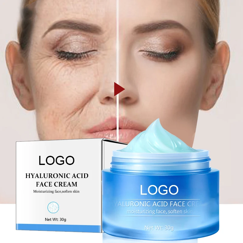 

Natural Hyaluronic Acid Cream Crema Blanqueadora Skin Rejuvenation Cream Ance Dark Spot Removal Face Moisturizing Cream Essence