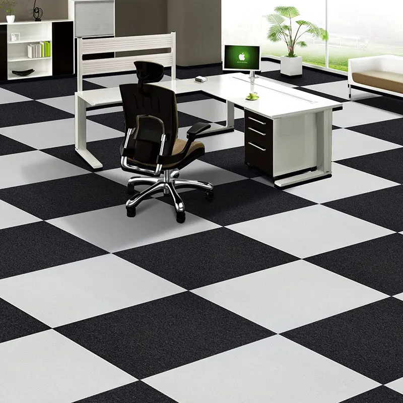 Acoustic Carpet Square Carpet Black And White Carpet Tiles Beijing
