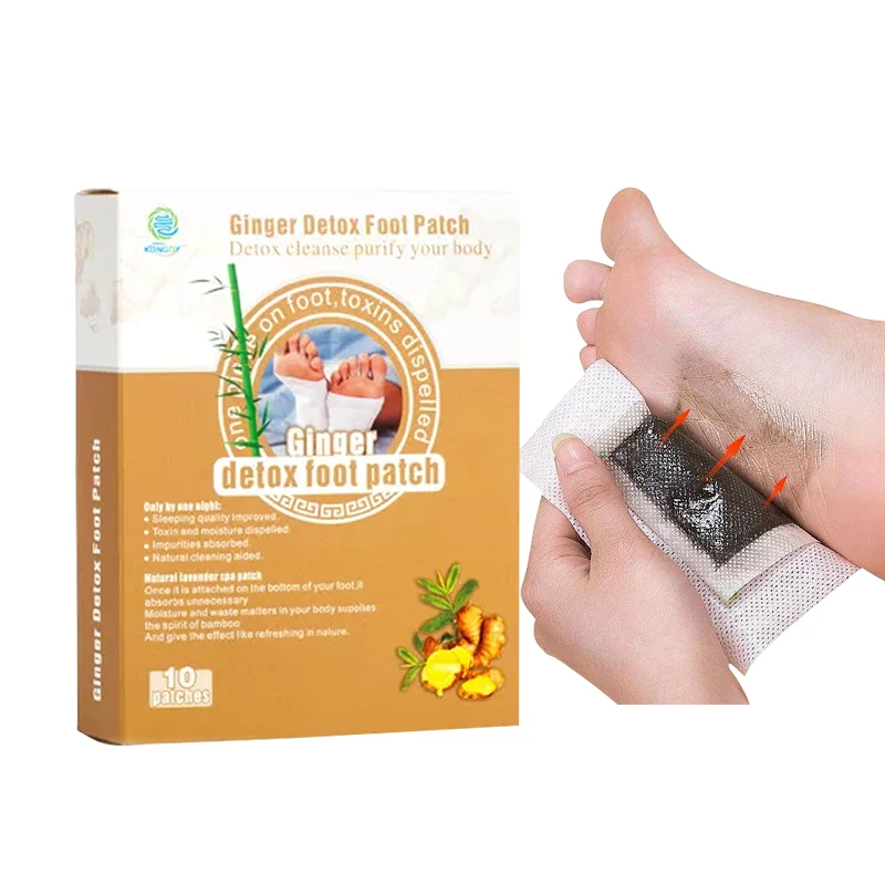 

Chinese Supplier Ginger Detox Foot Patches Pads Improve Sleep Quality Slimming Patch Loss Weight Care