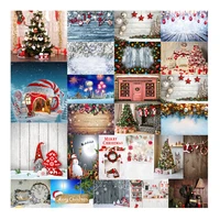 

2019 Hot Sale Photography Backdrop Christmas Xmas Wood Wall Floor Background Photo Prop