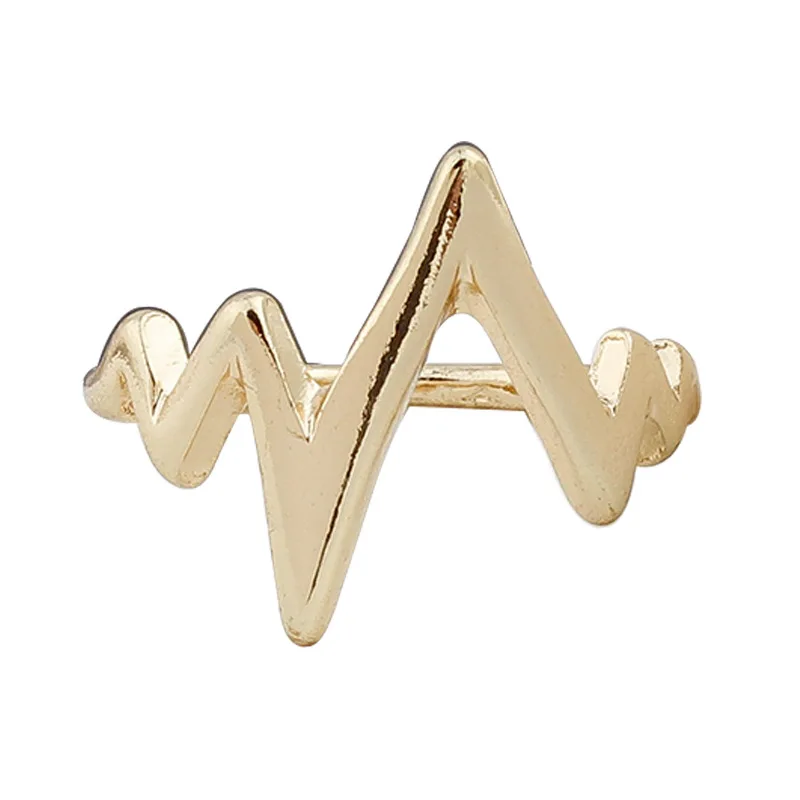 

Fashion Temperament Girl Lightning Finger Ring Temperament Simple Lightning Finger Ring