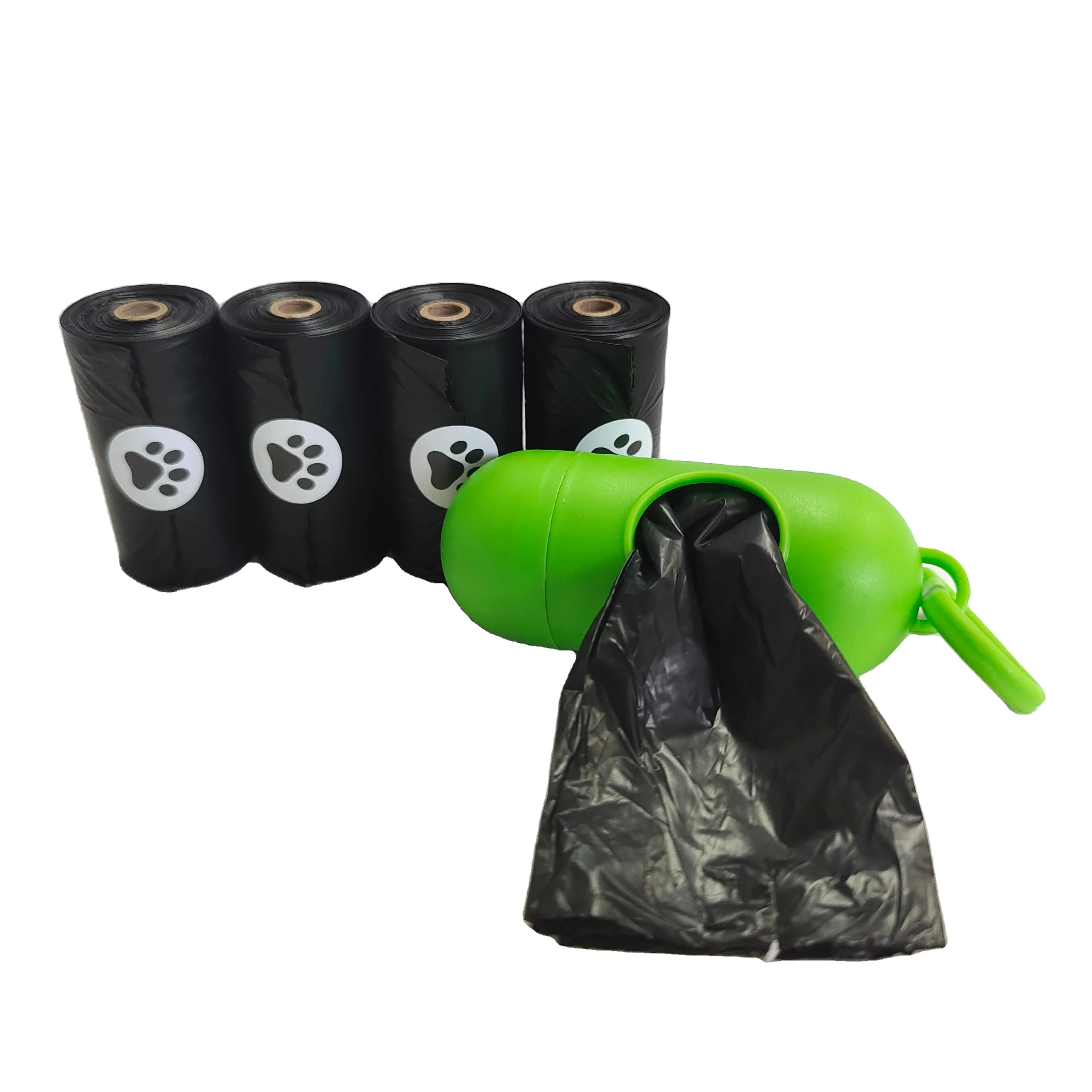 

Amazon Top Selling Custom Logo Compostable Unscented Dog Waste Bag 100% Biodegradable Pet Dog Poop Bag, Green/customized color