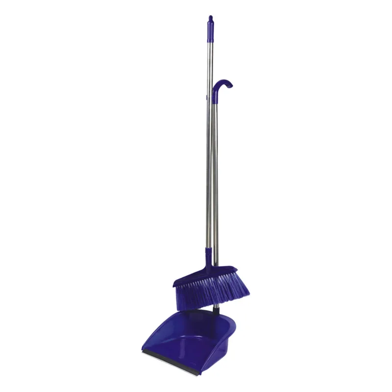 Long Handle Fold Escobas Cheap Brooms And Dustpan Cleaning Combination