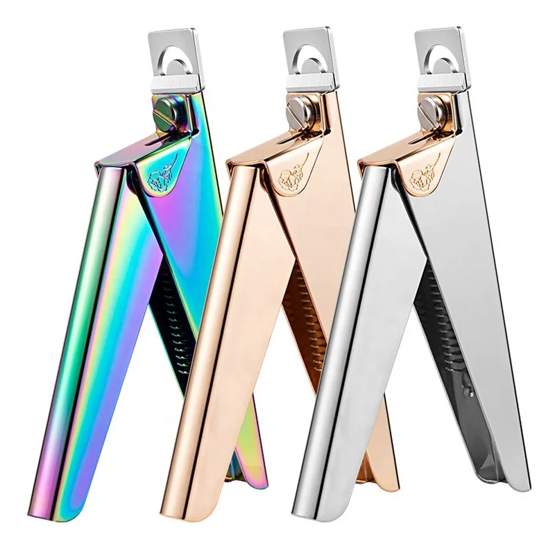 

U Cutting High Grade Nail Art Clippers French False Nail Tips Edge Cutters Stainless Steel Trimmers DIY Manicure Tool