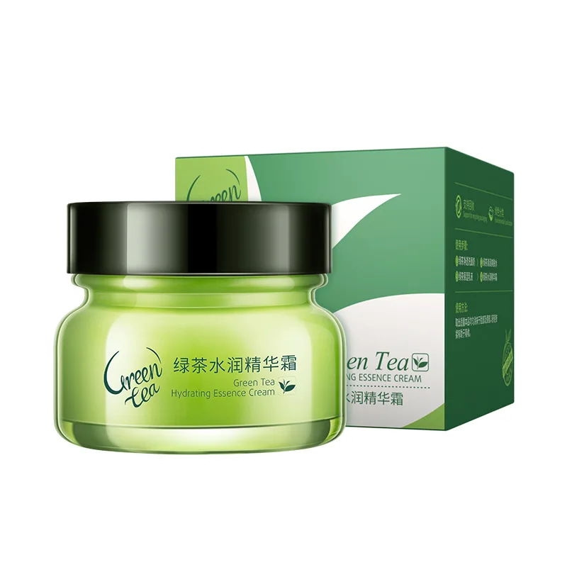 

Private Label Face Skin Whitening Cream Moisturizing Brightening Green Tea Hydrating Cream OEM