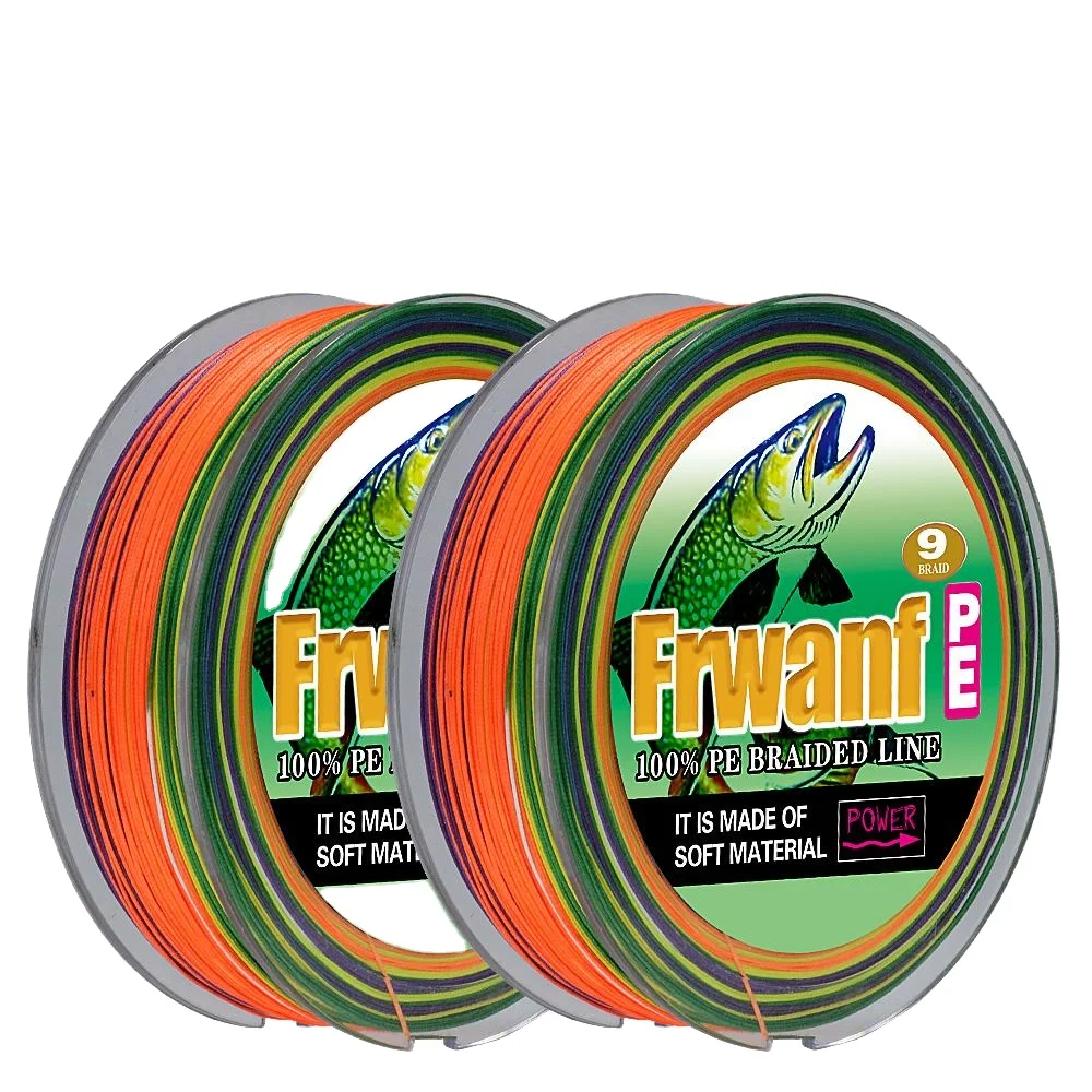 

Roundest flexibility PE 9strands line fishing with higher density, 15 colors