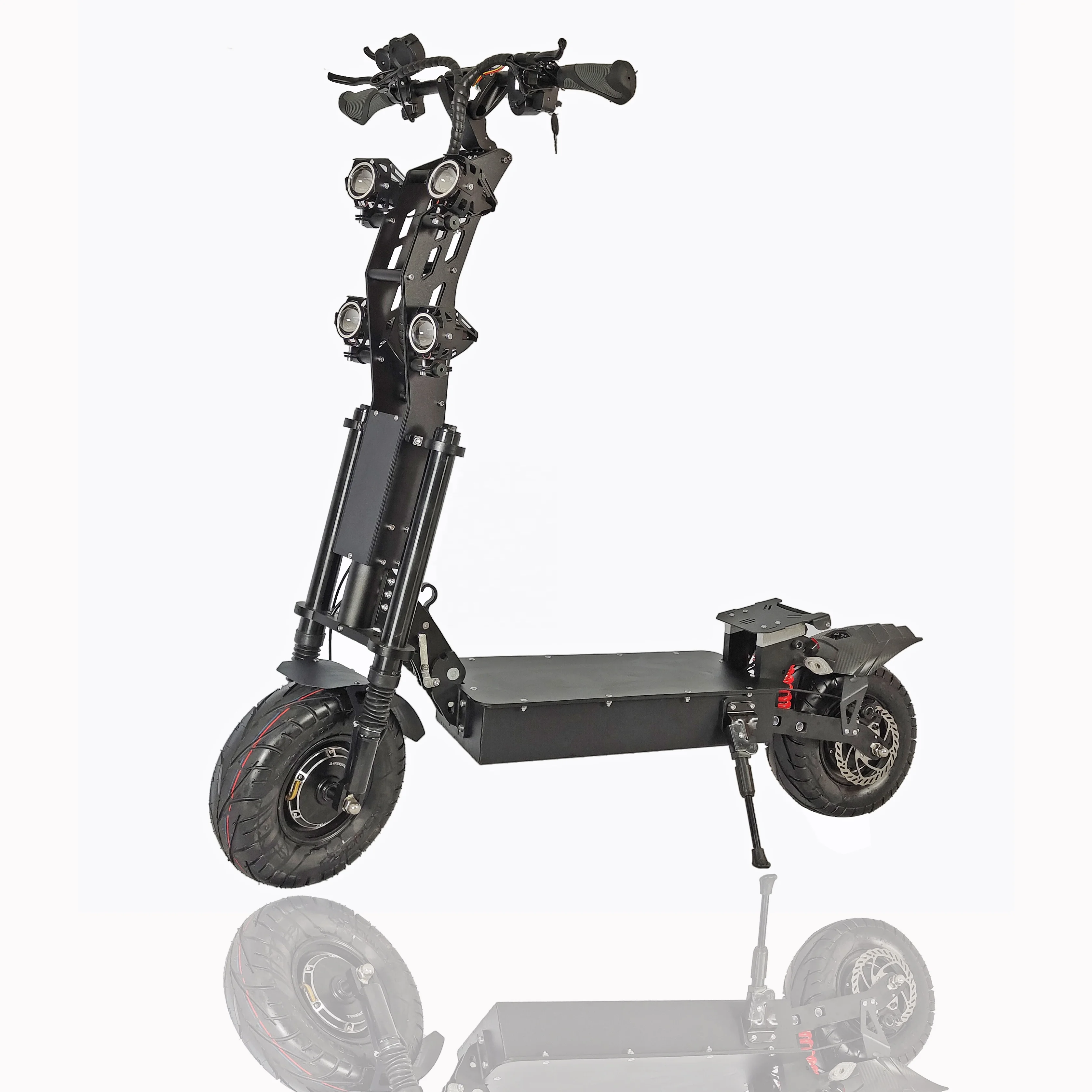 

New Product 13 inch 8000W 60V Electric Scooters with low Prices, Black