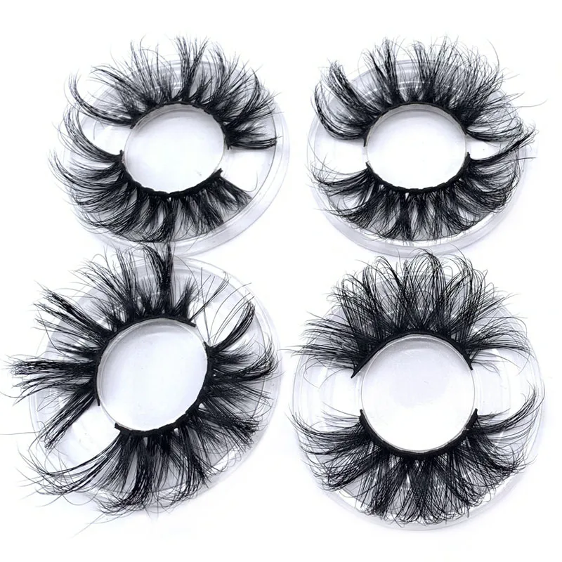 

AG063 Free sample service glue shaker nicetime false pre made extensions 3d mink eyelashes, Black color
