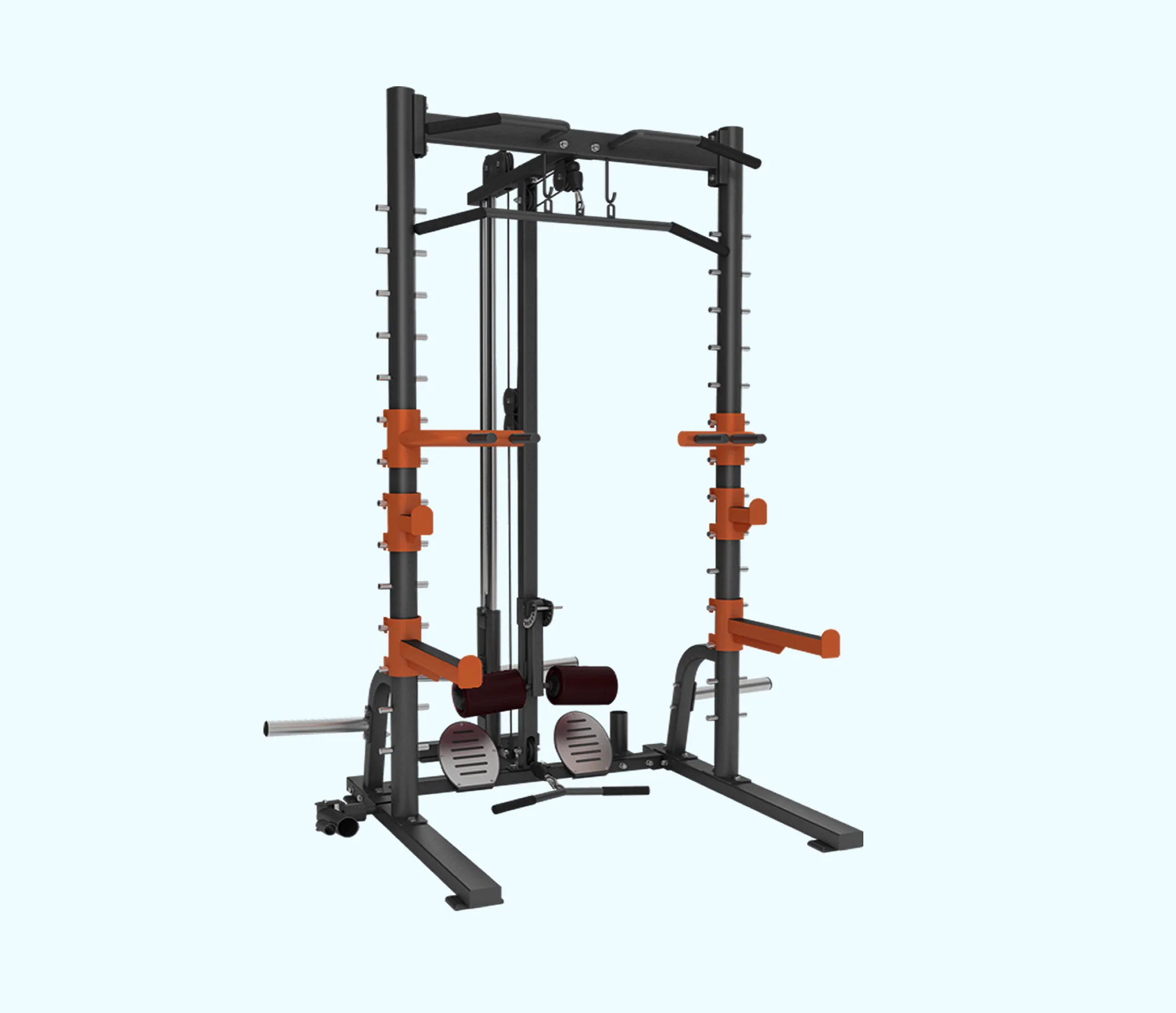 

Hot Sale Multi function Functional Trainer Machine Squat Rack MND-C85, Customized color