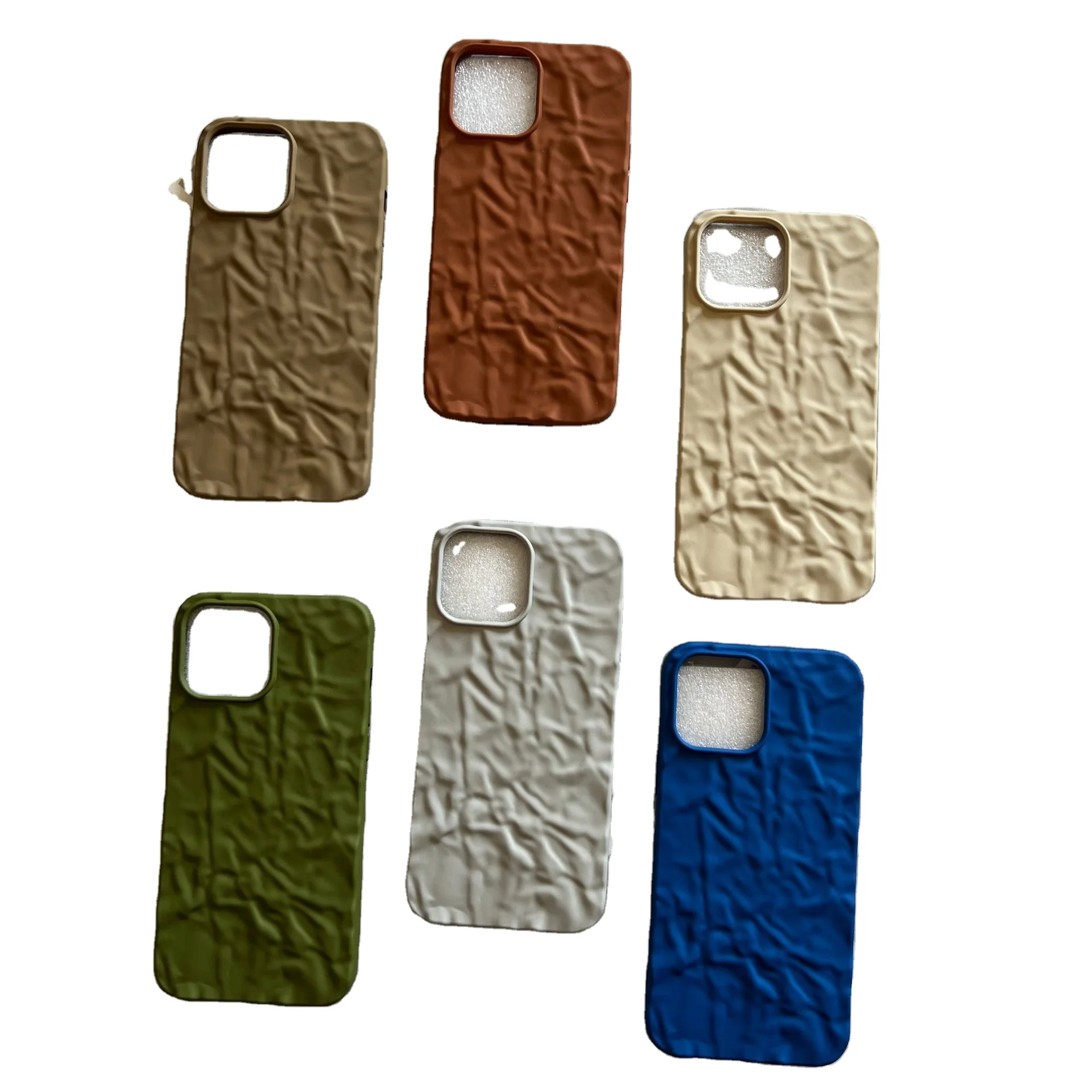 

A variety of color hot selling creases texture phone cover for iphone x xr xs max 8 plus 11 12 13 pro max luxury case, 8 colors