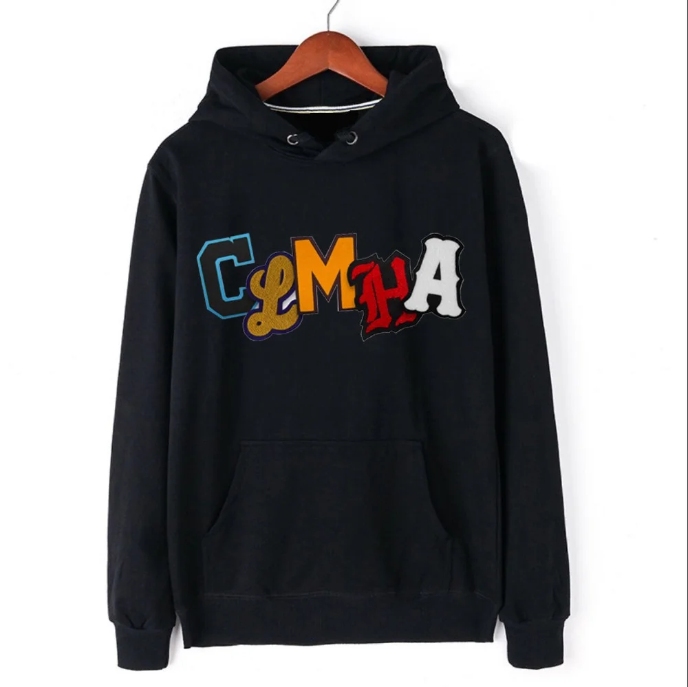 

Custom French Terry hoodie with embroidered towel hoodie