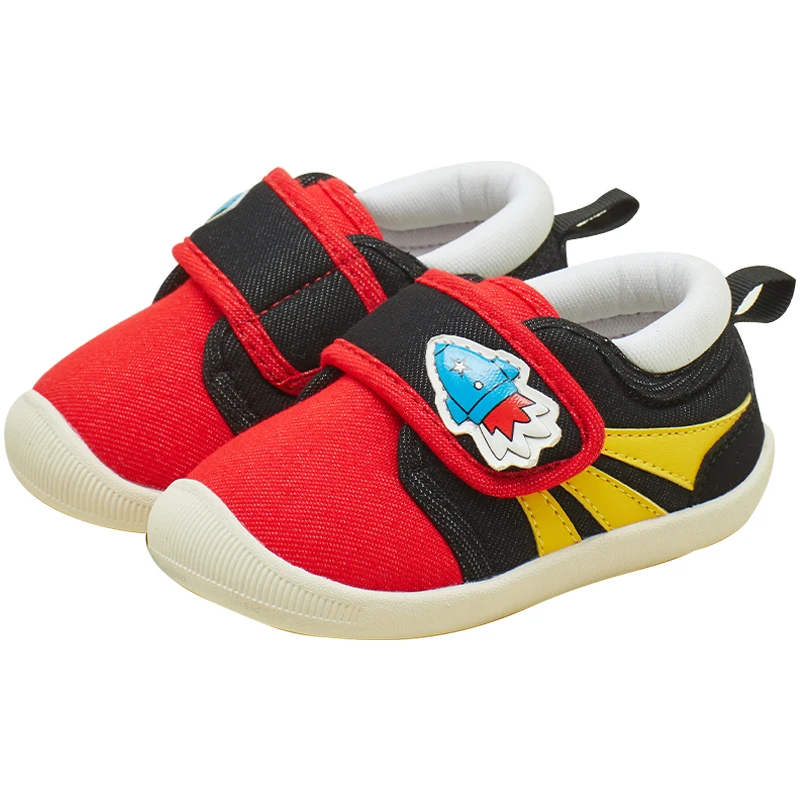 

Soft Fabrics baby fashion sneakers sports style prewalker baby shoes, As picture show or customize