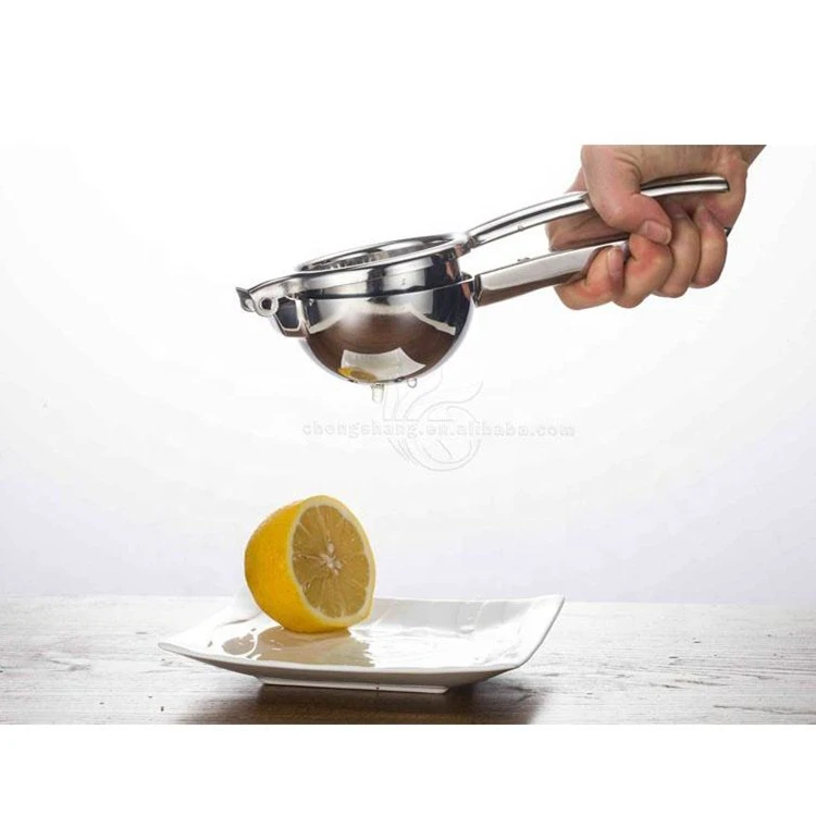 

amazon best selling products stainless steel 304 flatware set lemon squeezer, Silver