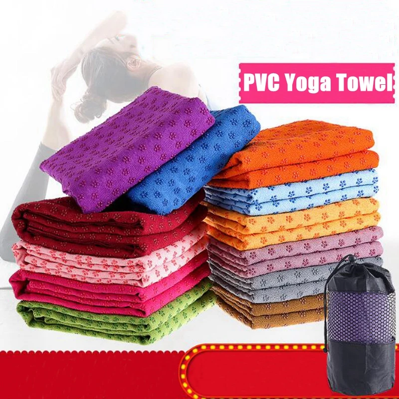 

Anti-slip Fitness Yoga Supplies Mat Towel PVC Plum Blossom