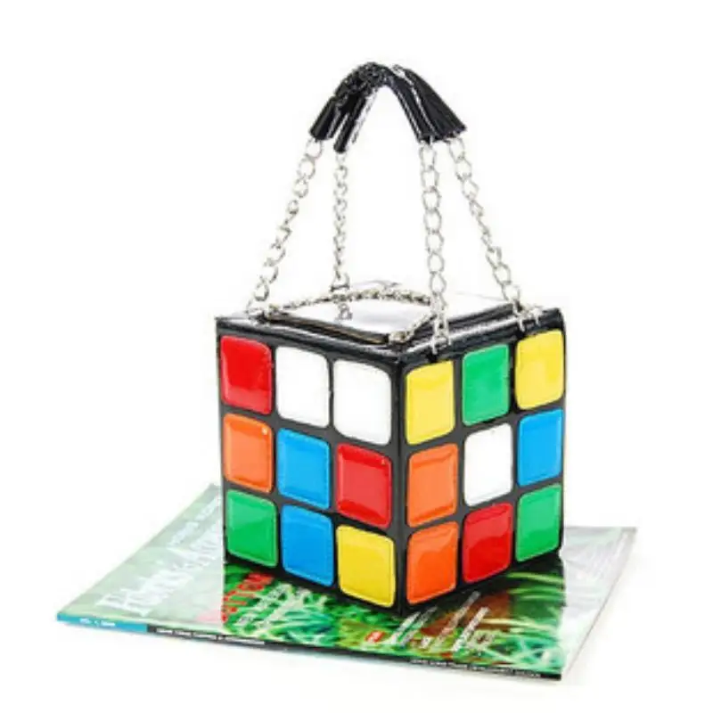 

Wholesale women's Rubik's Cube handbags, 7 colors