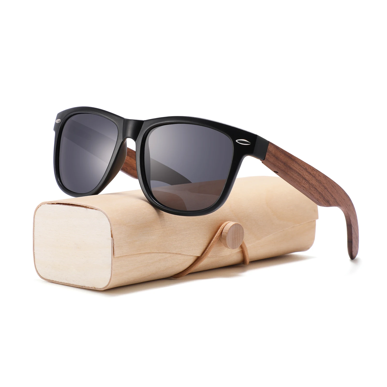 

Conchen Trendy Shade Women Bamboo Sunglasses 2021 2020 Wood Sunglasses Mens Polarized, Mix color