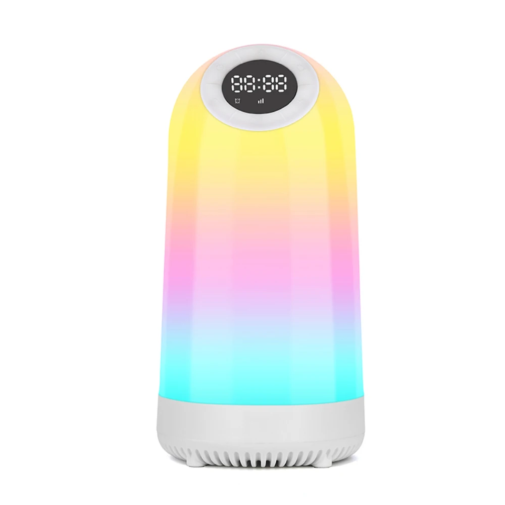 

QIYU Color-changeable Dazzling LED Light Bass Audionic Portable Outdoor Bluetooth Speaker Wireless with Microphone, Black/red/blue/green