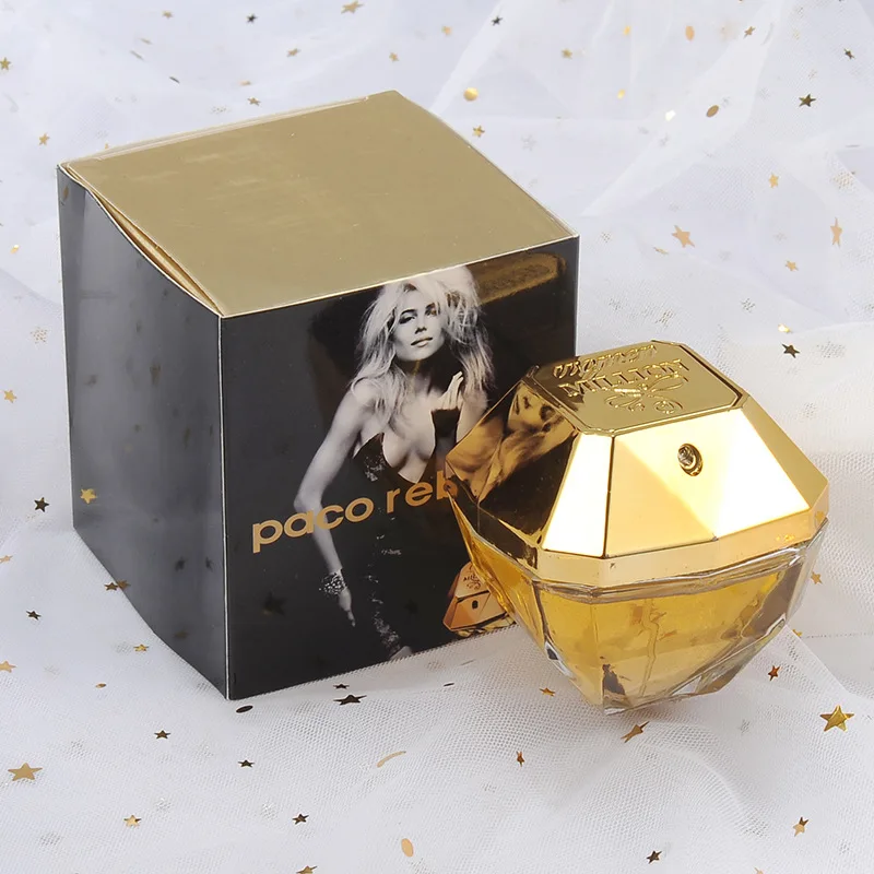 

Hot sale million gold bricks women's fragrance lasting fragrance wood fragrance 80ml parfum, Yellow