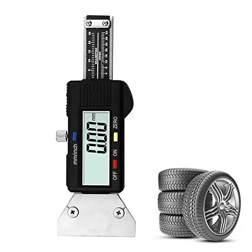 Digital Tread Depth Gauge 025mm Measuring Tool Buy Digital Tread