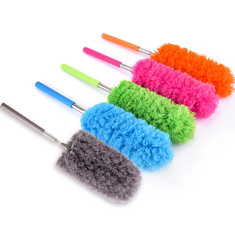 

Soft Microfiber Dust Brush Does Not Lose Hair Static Anti-Dust Brush for Home Air Conditioning Car Furniture Cleaning 1Pcs, Orange/blue/green/rose red/grey
