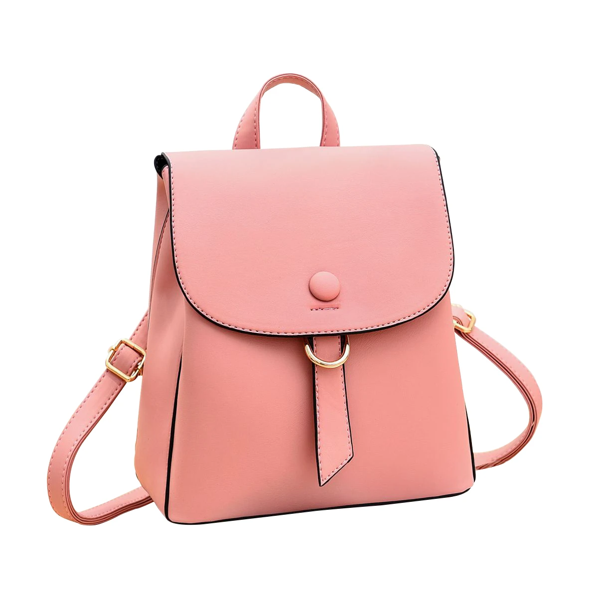 

OEM Factory Twinkle Women Leather Female Backpacks PU School Bags For Teenagers Travel Backpack