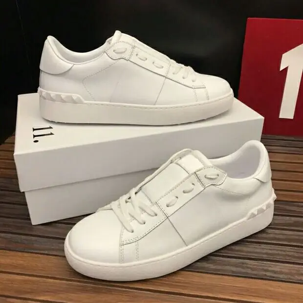 

Genuine Leather Women Sneakers Designer Brand Casual Shoes New Lace Up Leisure Patchwork