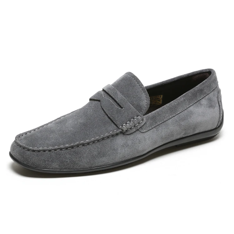 

2021 New Men'S Casual Cow Leather Breathable Shoes With Factory Price