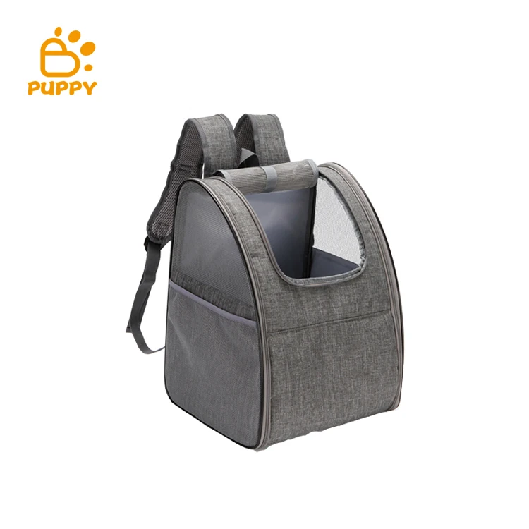 

Custom Pet Backpack Bag Out Carrier Walking Backpack Pet Carrier for Small Dogs Puppies Cats Kittens, Blue, grey, black + red/blue