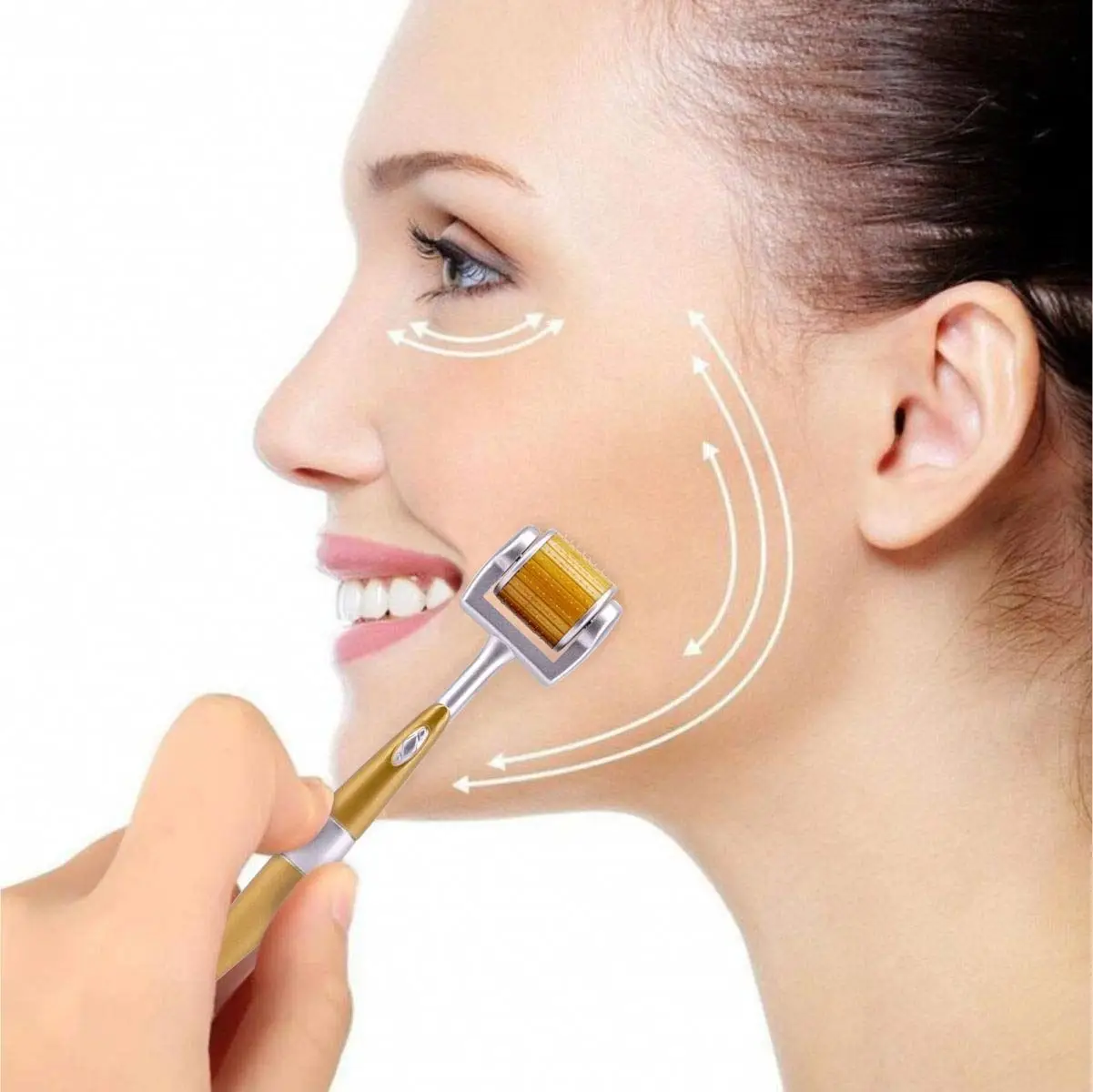 

Best Welcome Fashion Factory Price Derma Roller Custom Logo, Golden