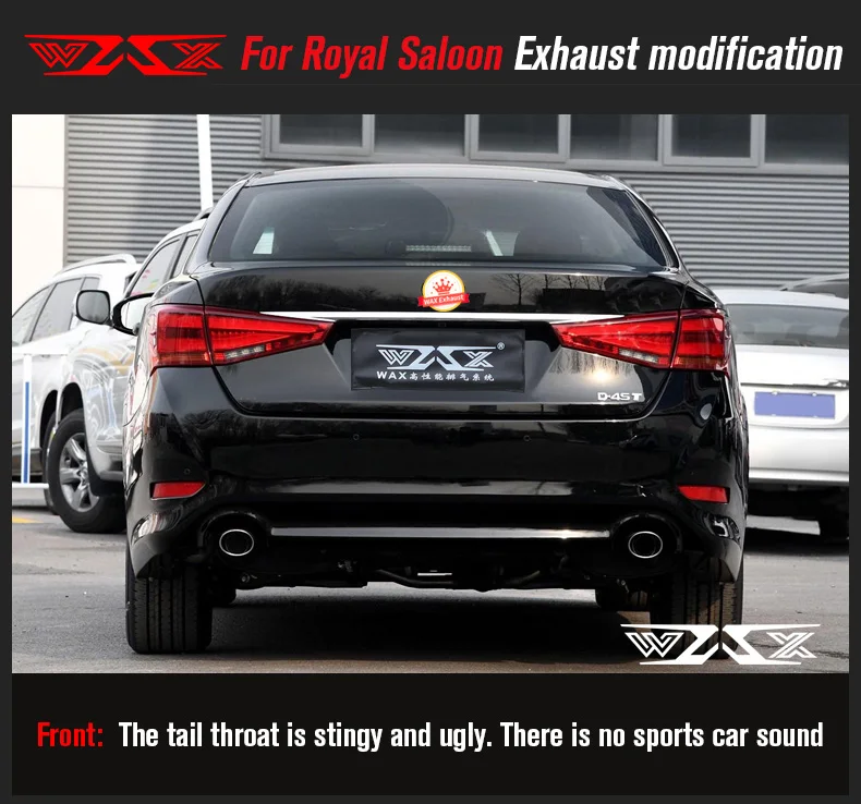 Cat-back Exhaust Muffler Pipe Electronic Valve Performance Exhaust Manifolds Catback Exhaust System For Toyota MARK X 2004-2016