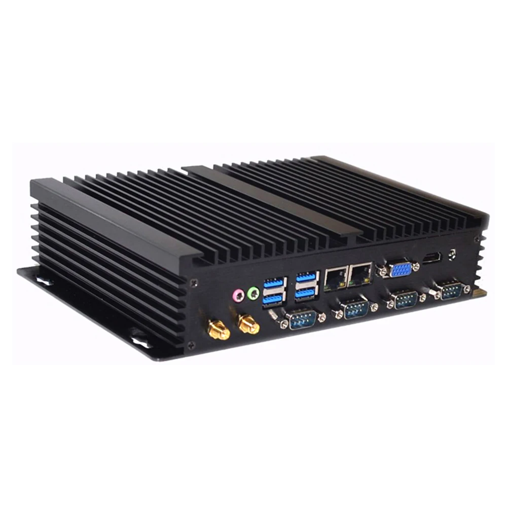 

Eglobal Qotom ethernet lan ports linux industrial small fanless Mini PC intel chipset dual NIC computer