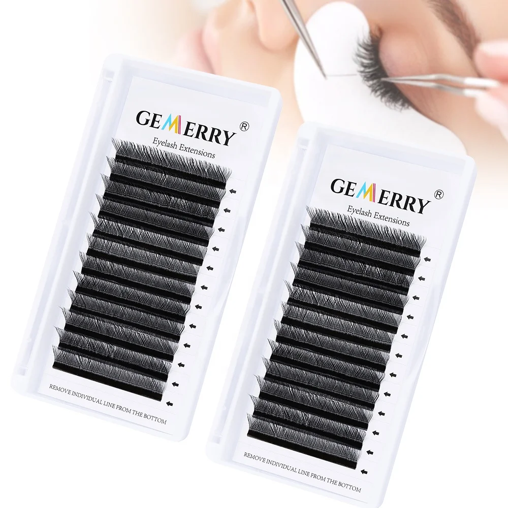 

Yy Shape Eyelashes Extensions Double Tip Lash Eyelash Cilios Y Natural Easily Grafting Y Style Volume Eye Lashes Faux Mink, Natural black