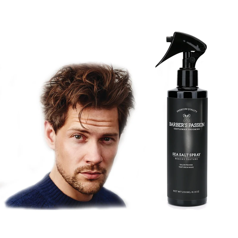 

Private Label Sea Salt Spray Texture Beach Look Strong Hold Hair Spray Styling Spritz For Men