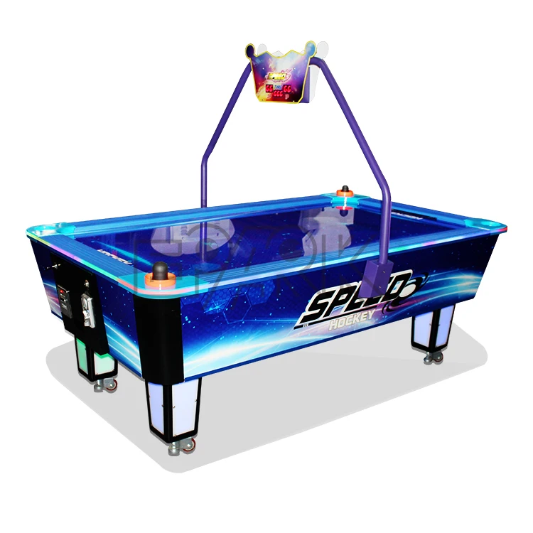 

Manufacturers Electronic Game Arcade Machines Pucks With Led Light Games Tableair Indoor Air Hockey Table For Kids