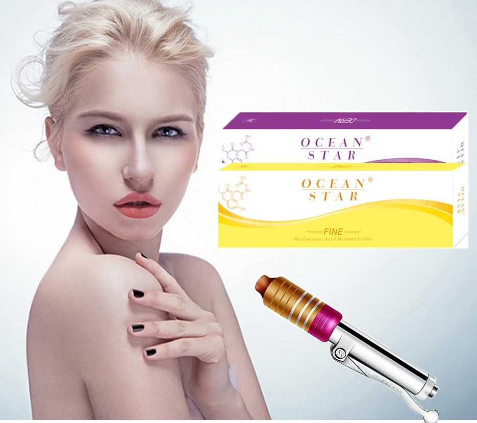 

free shipping wholesale Hyaluronic Acid Gel Mesotherapy Solution For Hyaluronic Pen gun lips