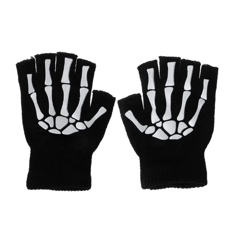 

TY Sports Protective gloves comfortable Cycling Gloves Kids Outdoor Sports Bicycle Half Finger Skeleton Soft Protective, Customized color