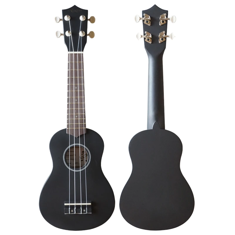 

quality first ukulele for kids student wooden ukulele soprano 21 black