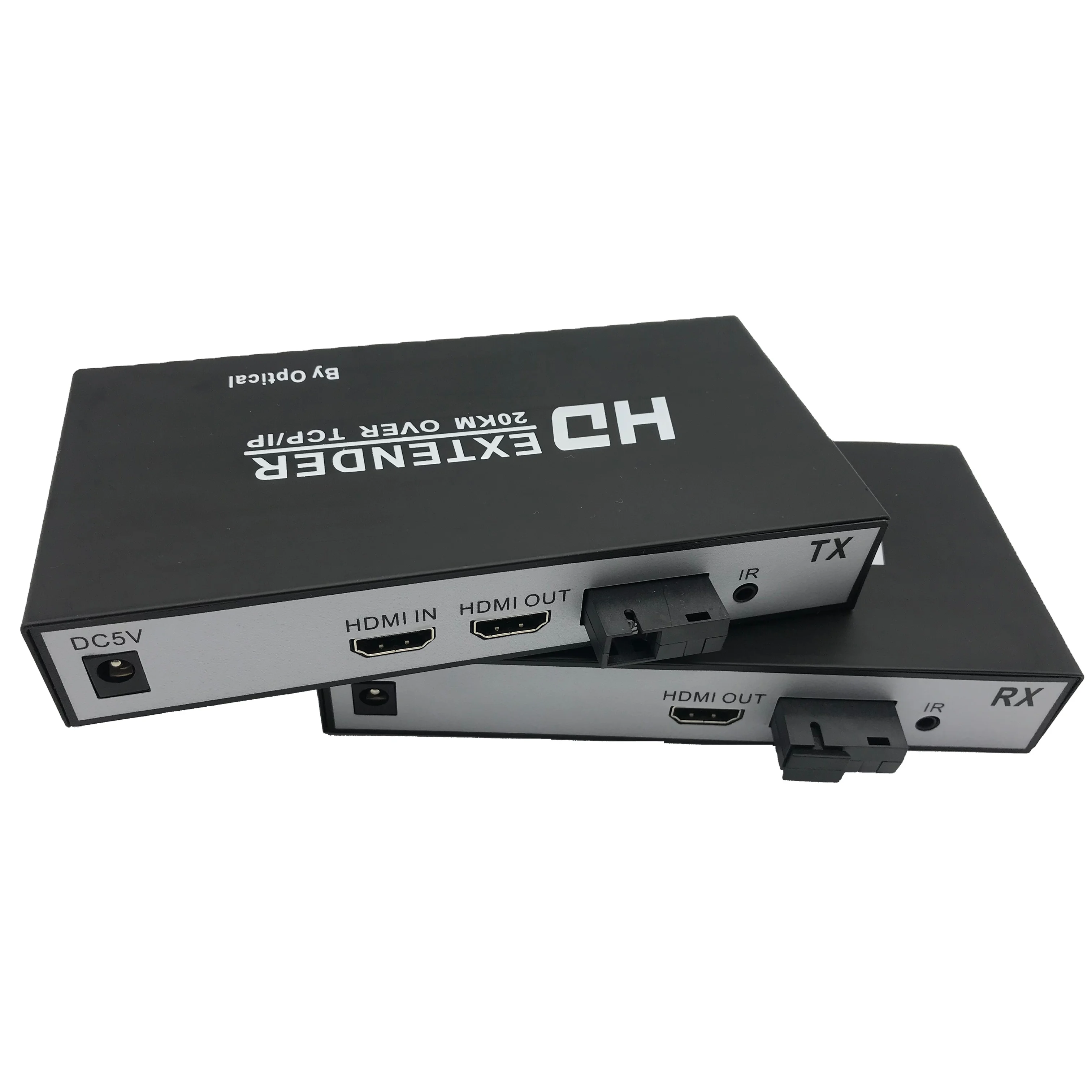 

1080P HD HDMI Video Audio Signal Over Fiber Optic HDMI KVM Extender 20KM with USB