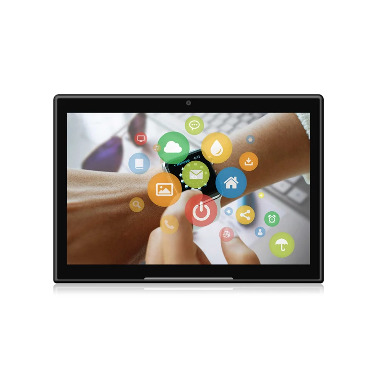 

Horizontal Tablet pc 10.1inch RK3128/RK3288 android 6.0/8.1 L-type Desk digital signage with RJ45 HDMI port