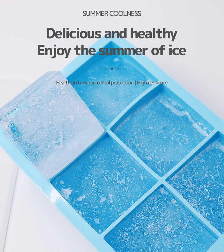 silicone ice cube tray
