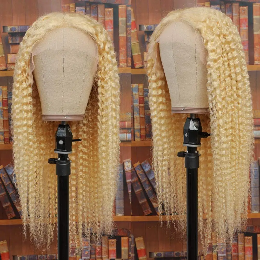 

African Wig Front Lace Small Volume Medium Long Curly Hair lace front wigs, Pic showed