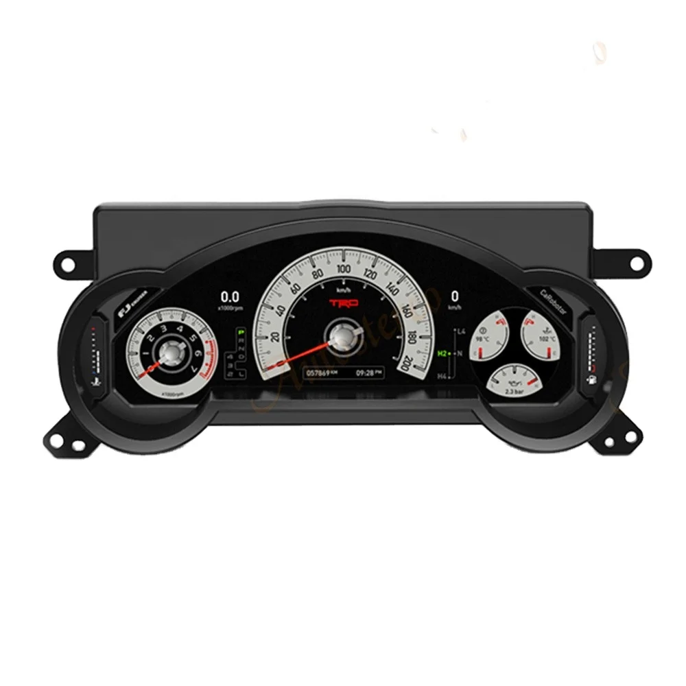 

For Toyota FJ 2005-2016 LCD Dashboard Auto Player Digital Cluster Instrument Panel Multifunctional QLED Speed Meter Screen