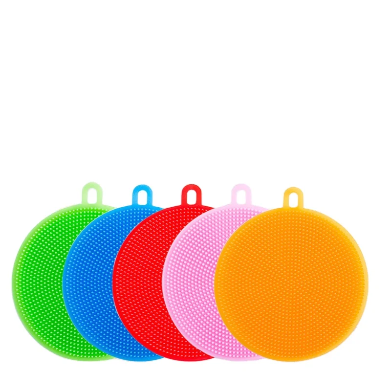 

Multi-function silicone dishwashing brush kitchen household cleaning cloth brush pot artifact washing pot decontamination brush