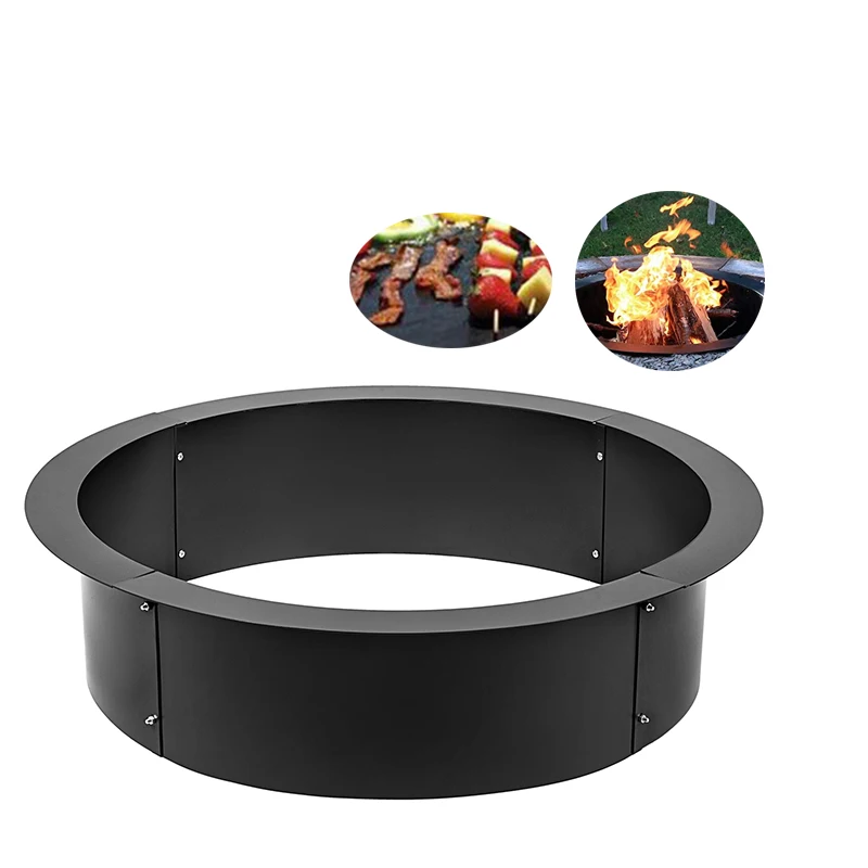 

2021New Design Fire pit ring insert fire ring liner