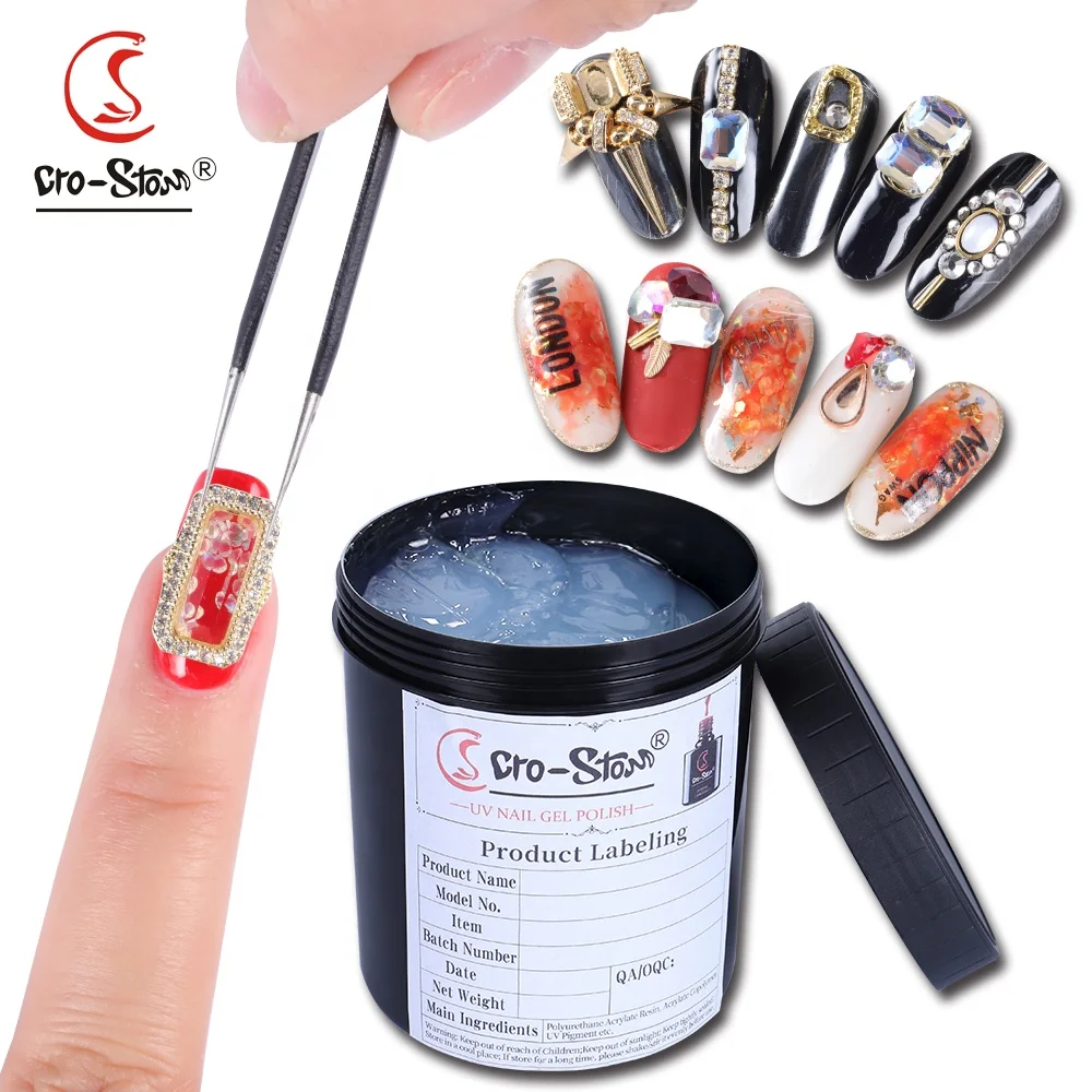 

OEM ODM bulk 1KG uv gel polish super strong sticky glue for nails