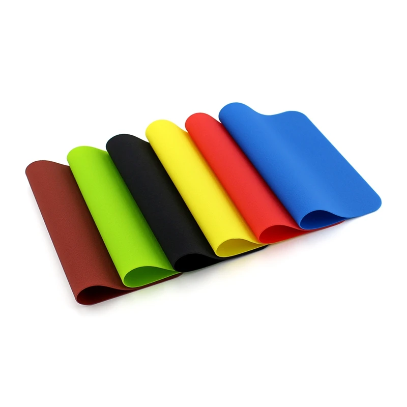 

Hot product creative fashion silicone heat proof non slip washable rectangle kitchen table mat, As same as picture