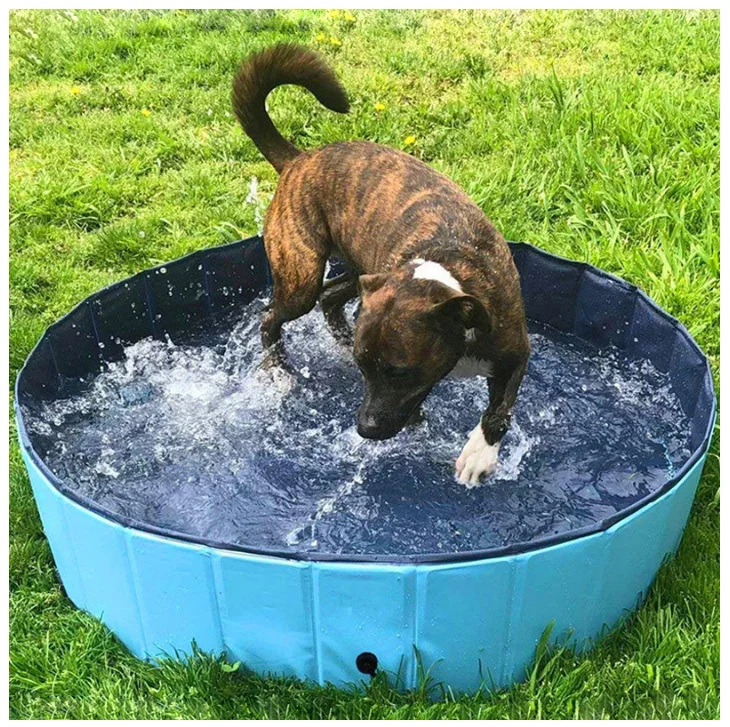 

PVC Pet Bath Pool Folded Dog Bath Tub Outdoor Convenient Cat Bathtub Pet Supplies