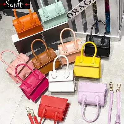 

Luxury Brand Designer Small Crossbody bags Fashion PU Leather Handbag Mini Totes Solid Shoulder Messenger Bags For Women, As the picture or customized