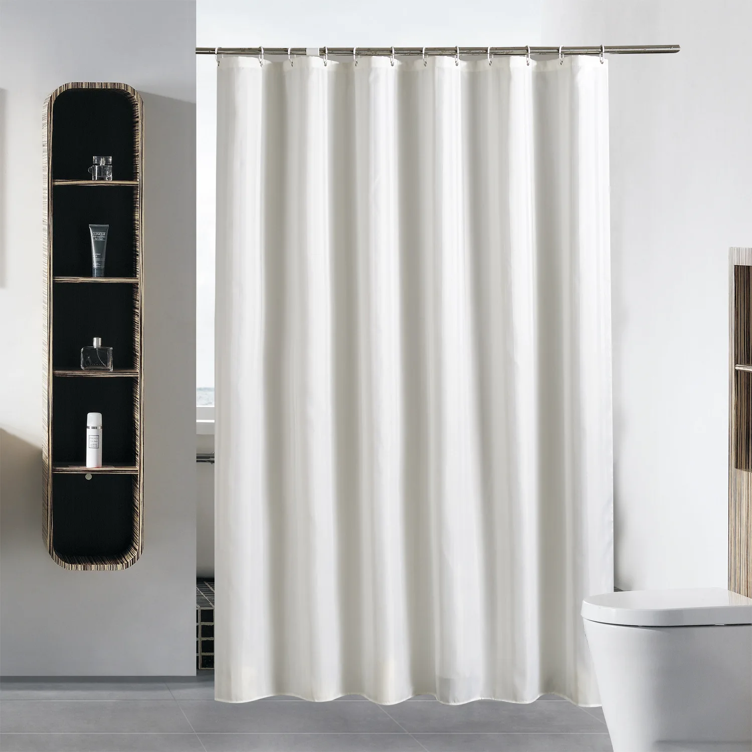 

Custom Design Waterproof Polyester Shower Curtain, Mildew Resistant Custom Shower Curtain/