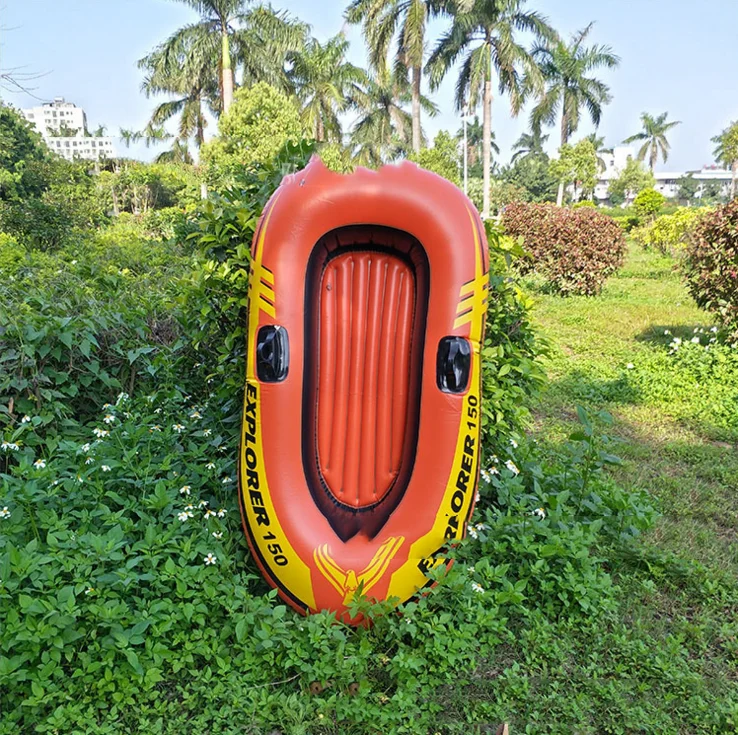 

New design inflatable Water Rowing Air Folding Inflatable Fishing Boat Inflatable Drift fishing boat